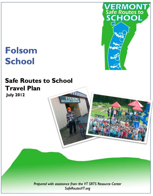 Safe Routes to School Study Cover